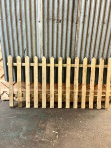 Picket Fence - 90cm height 1.83 wide (3ft height)