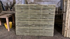 Slatted panels 6x6 183cm wide x183cm height