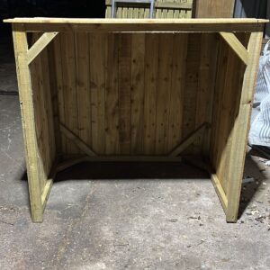 2 Bin Store 134cm Wide x 91cm Deep x 122cm Height