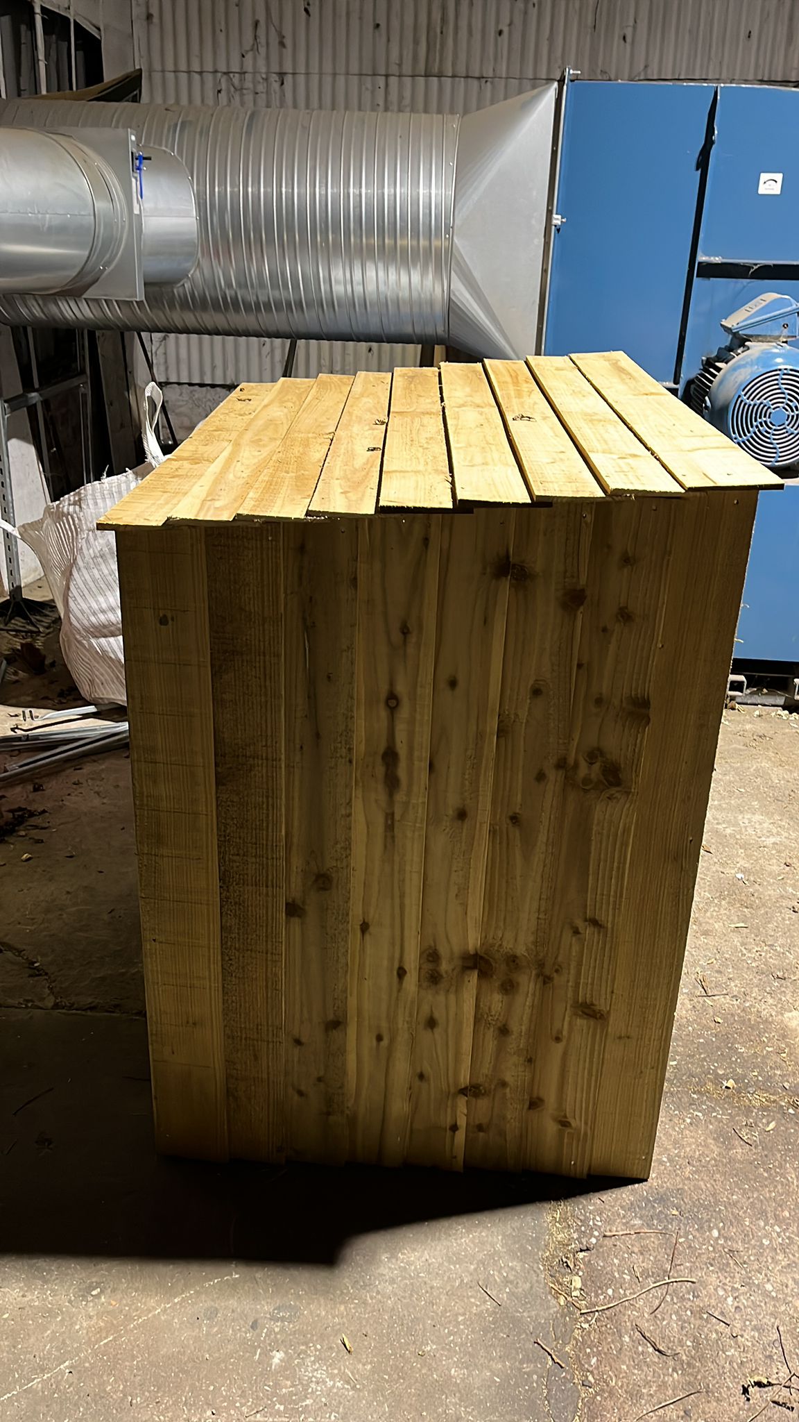 2 Bin Store 134cm Wide x 91cm Deep x 122cm Height - Image 2