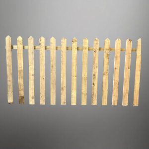 Picket Fence - 90cm height 1.83 wide (3ft height)