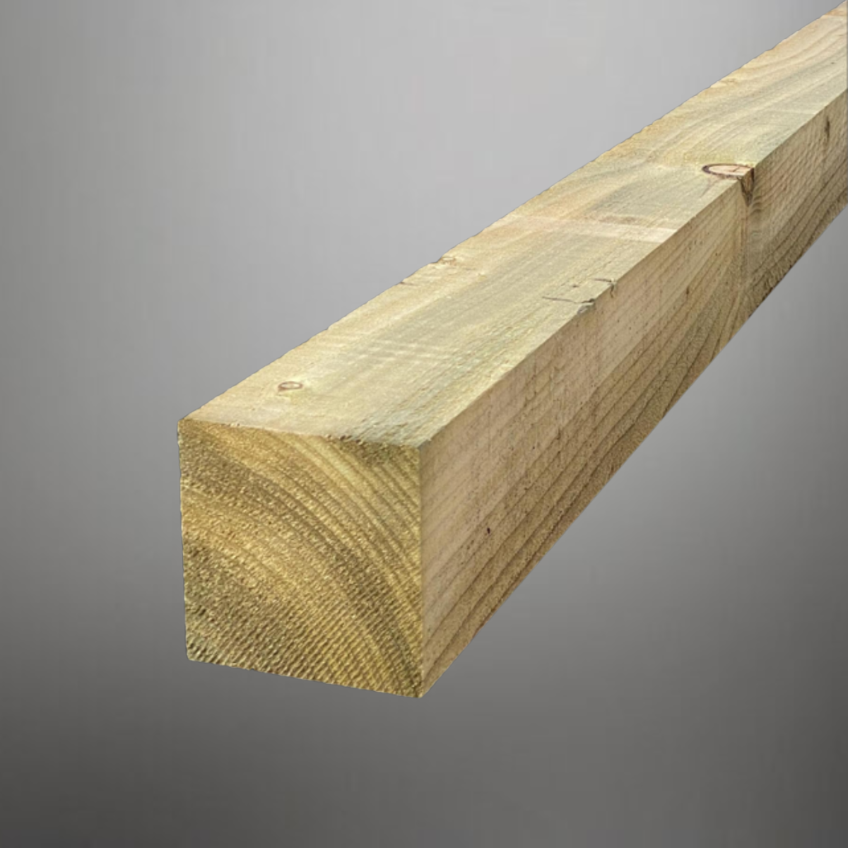 Wooden Post 4" x 4" (100x100) - Tanalised