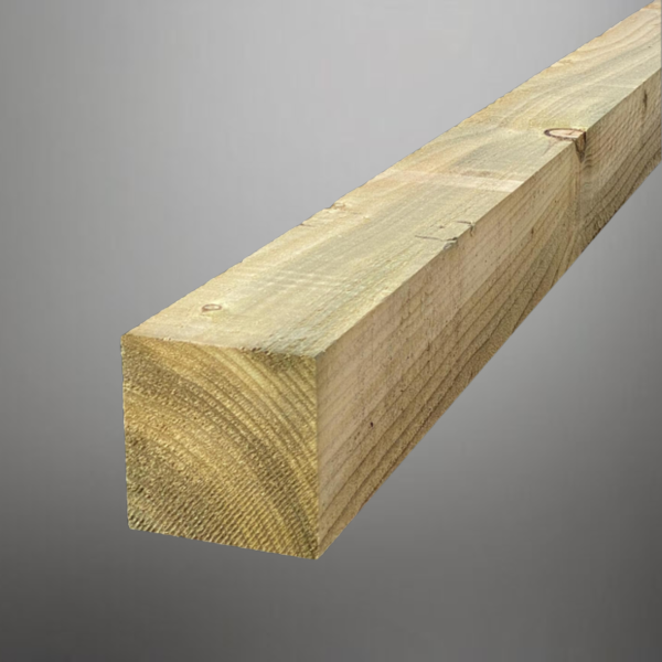 Wooden Posts - 3" x 3" (75x75) - Tanalised - Woodshire Logs