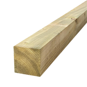 NEW Wooden Posts - 3" x 3" (75x75) - Tanalised
